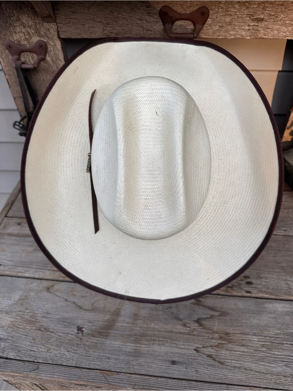 7 1/4 Twister 5x Western Straw Cowboy Hat